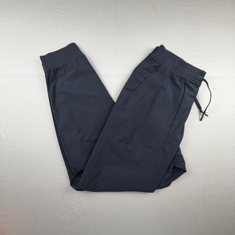 Lululemon Lab Jogger Pant Mens Large Black Drawstring Technical Activewear 0061